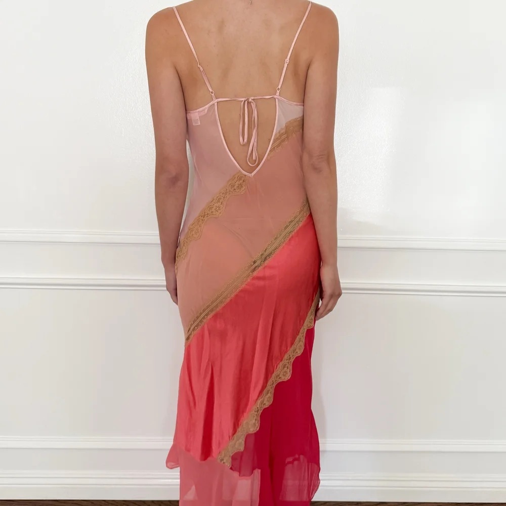 Victoria's Secret 100% Silk Cowl Dress - Picture 3 of 5